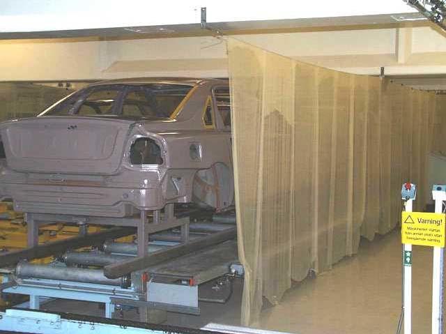Gramos Barrier Curtain - High Tack, Dust Control Curtain-0