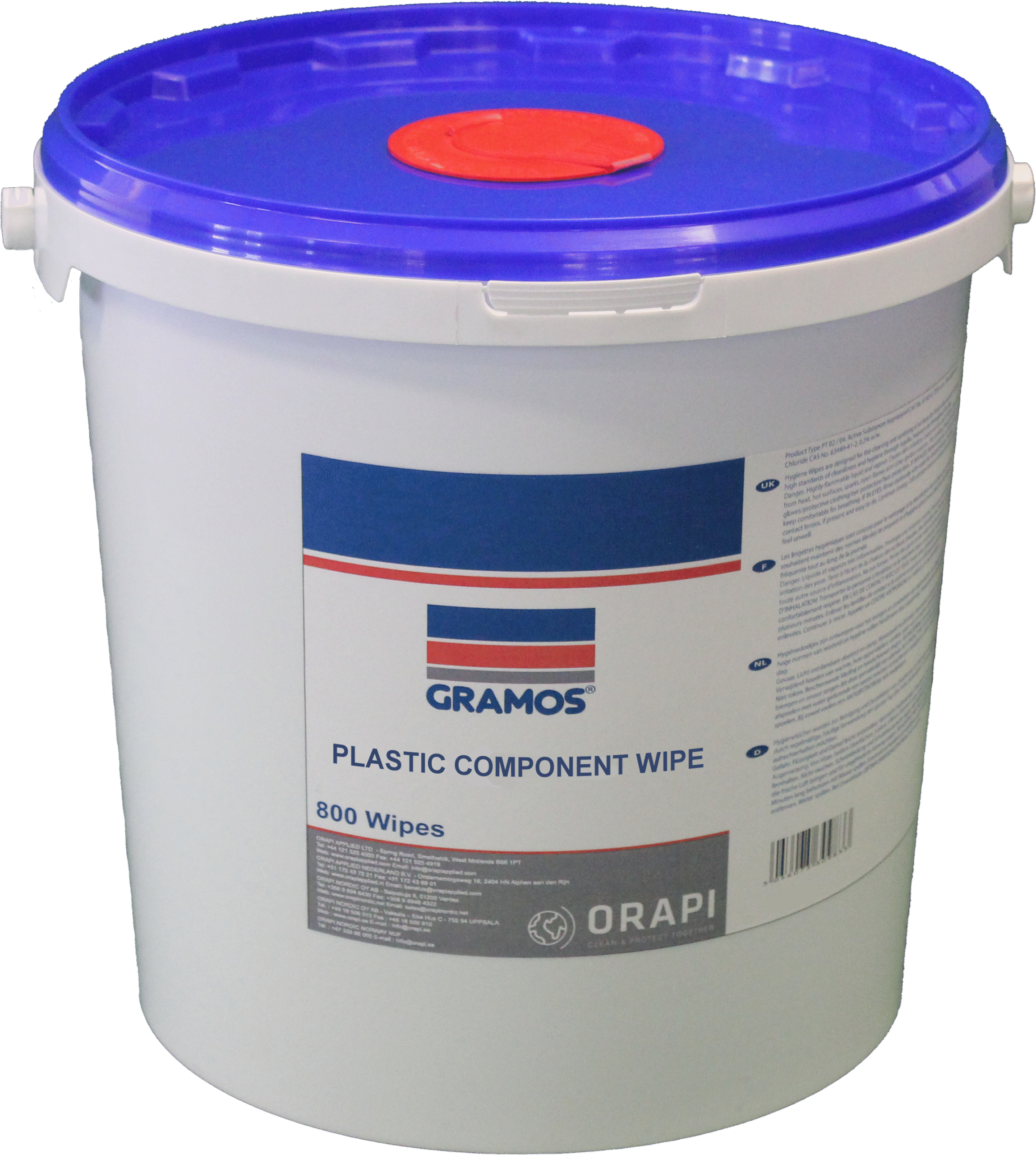 Plastic Component Wipe Tub-0